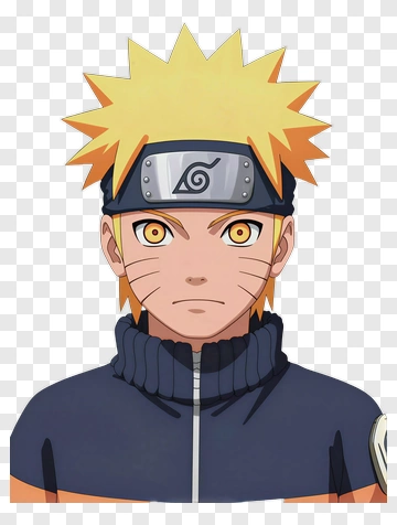Naruto Character With Headband PNG