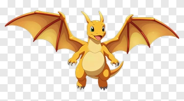 Cartoon Dragon Character PNG