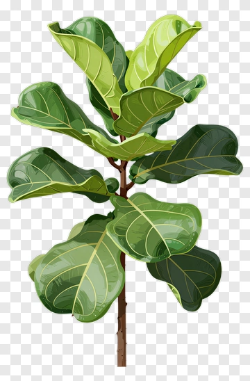 Fiddle Leaf Fig Tree PNG