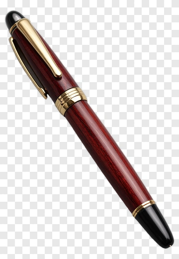 Elegant Fountain Pen PNG
