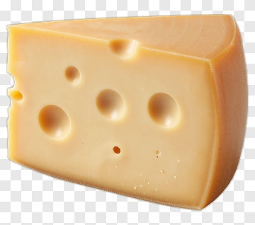 Cheese With Holes PNG