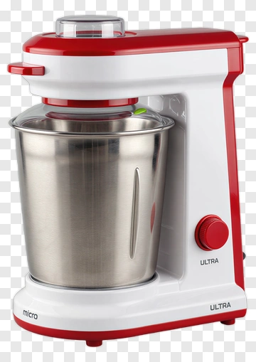 Red And White Stand Mixer PNG