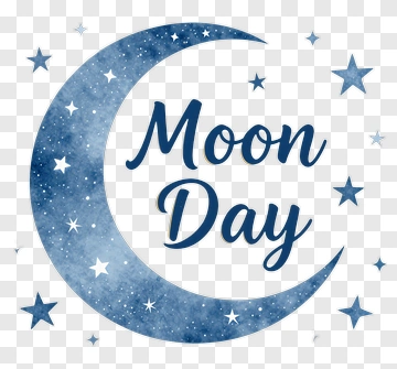 Moon Day Celebration PNG