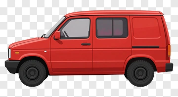 Red Van PNG
