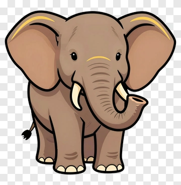 Cartoon Elephant PNG