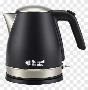 Black Electric Kettle PNG