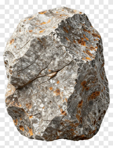 Rock With Unique Texture And Patterns PNG