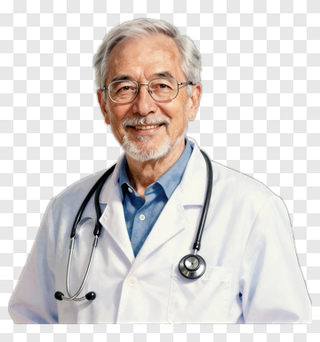 Doctor Smiling In White Coat PNG