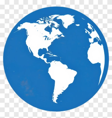 World Map Illustration PNG