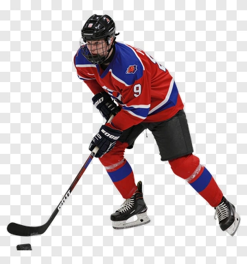 Hockey Player In Action PNG