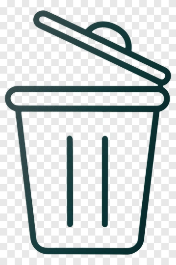 Trash Can With Lid PNG