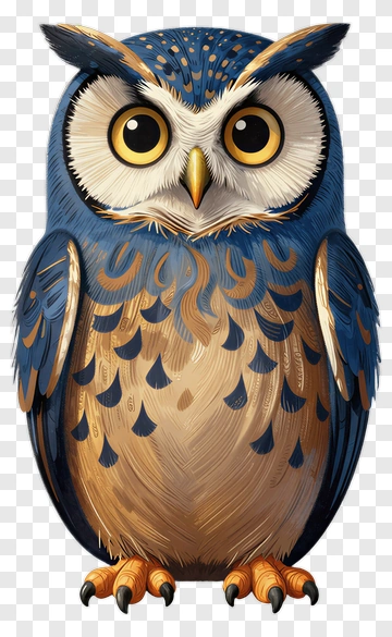 Cartoon Owl PNG