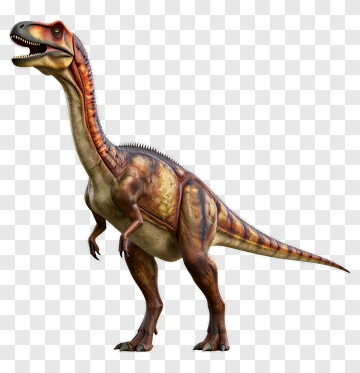 3D Dinosaur Standing PNG