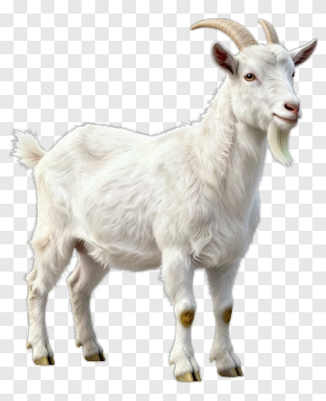 White Goat PNG