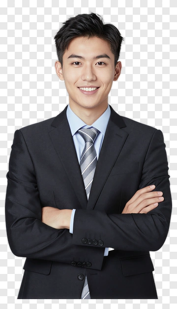 Businessman Smiling With Arms Crossed PNG
