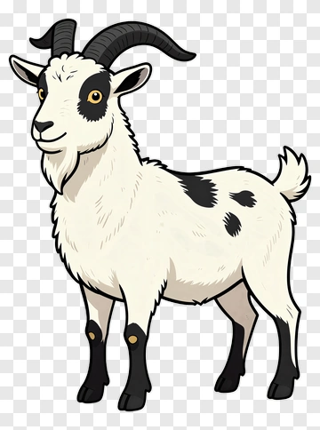 Cartoon Goat PNG
