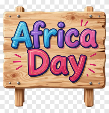 Africa Day Sign PNG