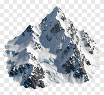Snow-Capped Mountain PNG