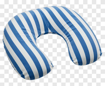 Striped Neck Pillow PNG
