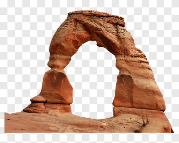Natural Rock Arch Formation PNG