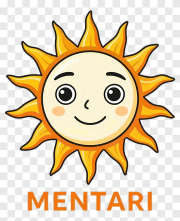 Cartoon Sun With Smile PNG
