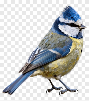 Blue Tit Bird PNG