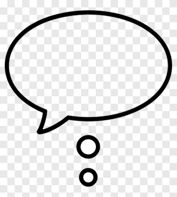 Speech Bubble With Dots PNG
