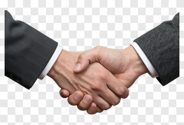 Businessmen Shaking Hands PNG