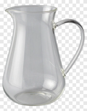 Clear Glass Pitcher PNG