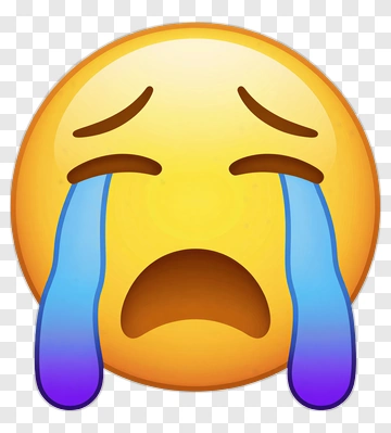 Crying Emoji With Tears PNG