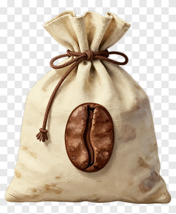 Coffee Bean Bag PNG