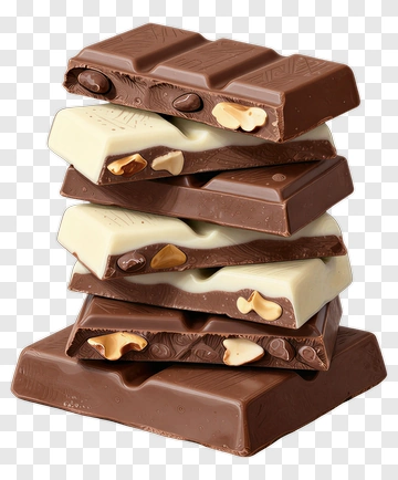 Stack Of Chocolate Bars PNG