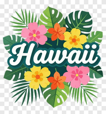 Hawaii Floral Arrangement PNG
