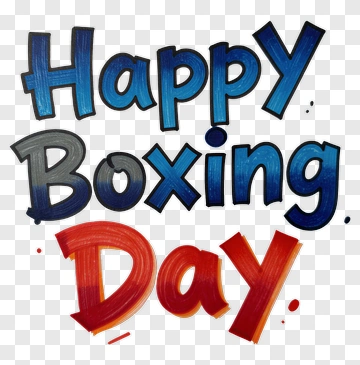 Happy Boxing Day PNG