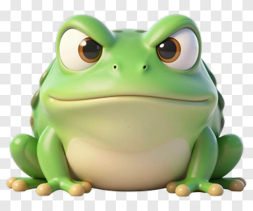 Cartoon Frog PNG