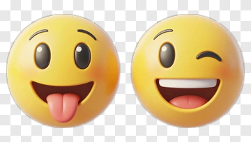Happy Emoji Faces PNG