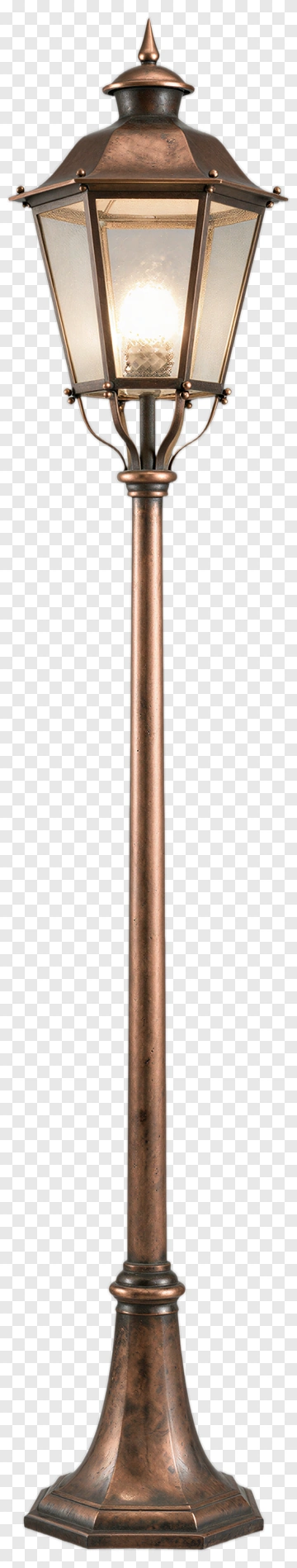 Copper Street Lamp PNG