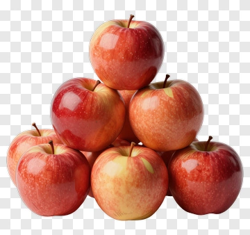 Stack Of Red Apples PNG