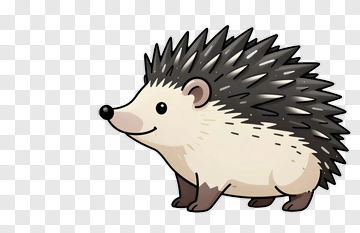 Cartoon Hedgehog PNG