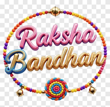 Raksha Bandhan Celebration Design PNG