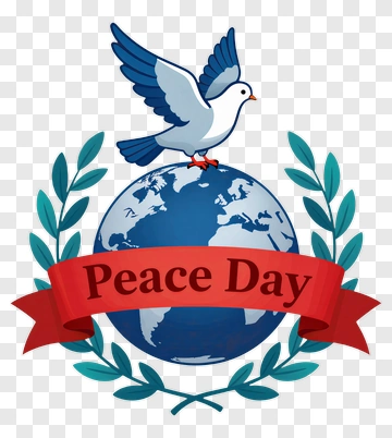 Peace Day Dove On Earth PNG