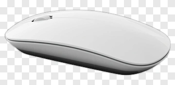 White Computer Mouse PNG