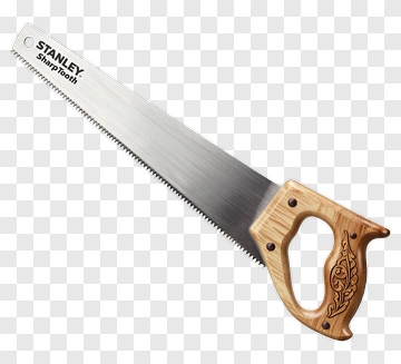 Stanley Hand Saw PNG