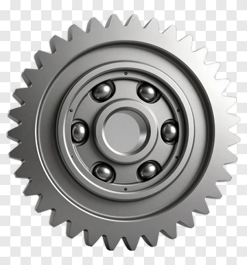 Metal Gear With Ball Bearings PNG