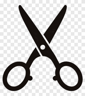 Black Scissors PNG