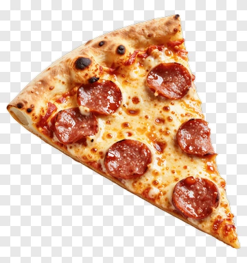 Pepperoni Pizza Slice PNG