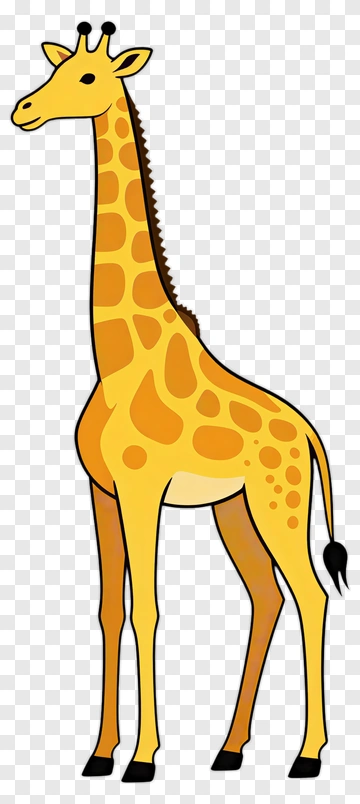 Cartoon Giraffe PNG