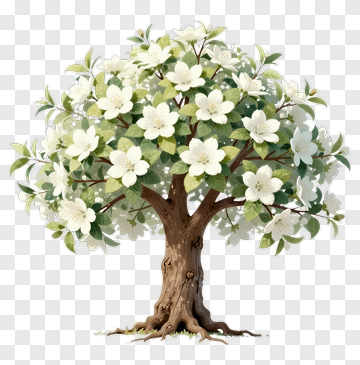 Flowering Tree PNG