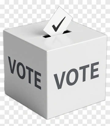 Vote Ballot Box With Checkmark PNG