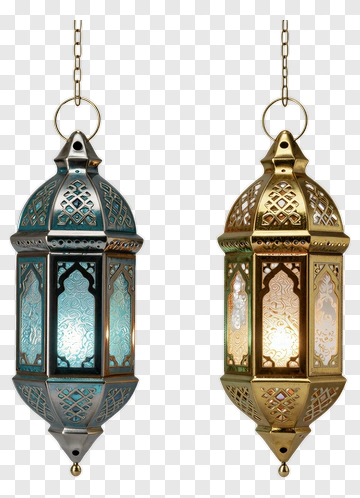 Decorative Lanterns With Intricate Designs PNG